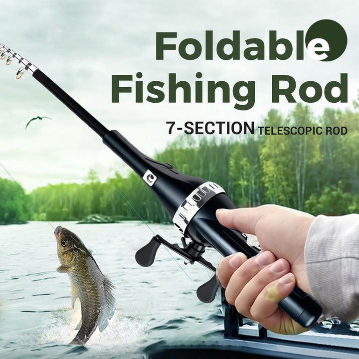 Mroace Lightweight Telescopic Foldable Fishing Rod