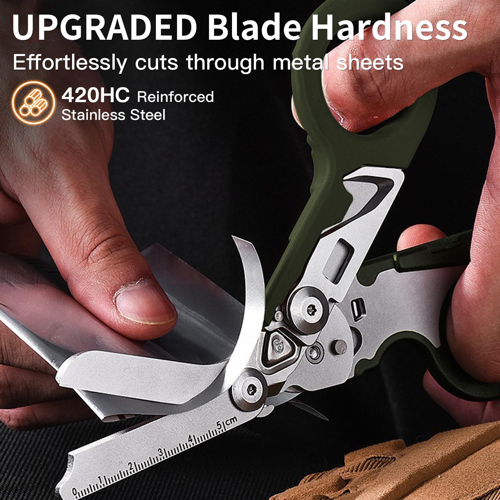 Mroace 8in1 Outdoor Tactical Scissors