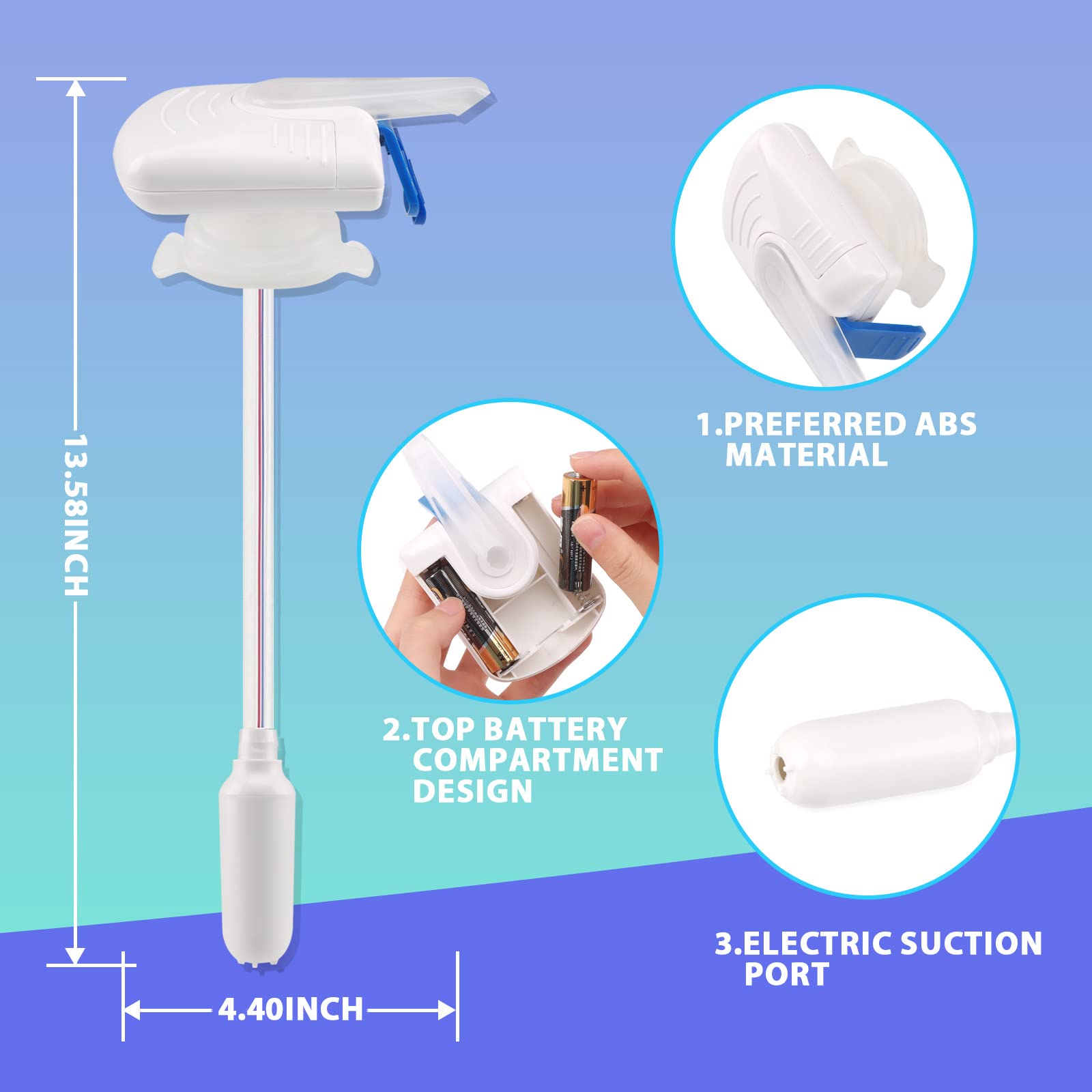 Mroace 2-Pack Automatic Spill-Proof Drink Dispenser