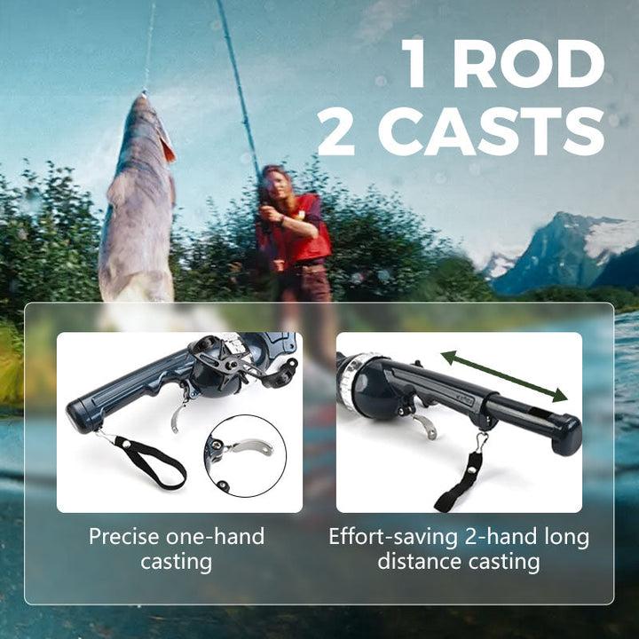 Mroace Lightweight Telescopic Foldable Fishing Rod
