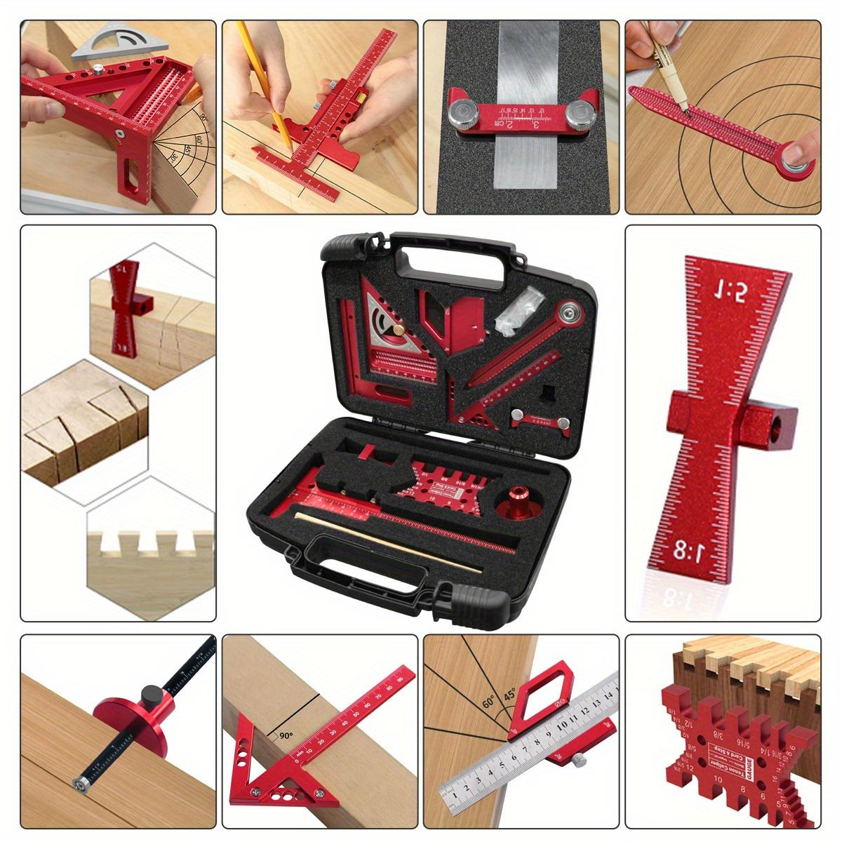Mroace Multi-Angle Woodworking Measuring Tool Kit