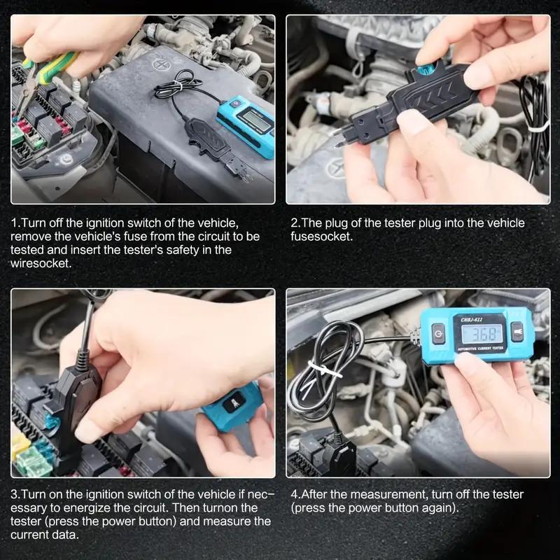 Mroace Automobile Circuit Current Probe Tester