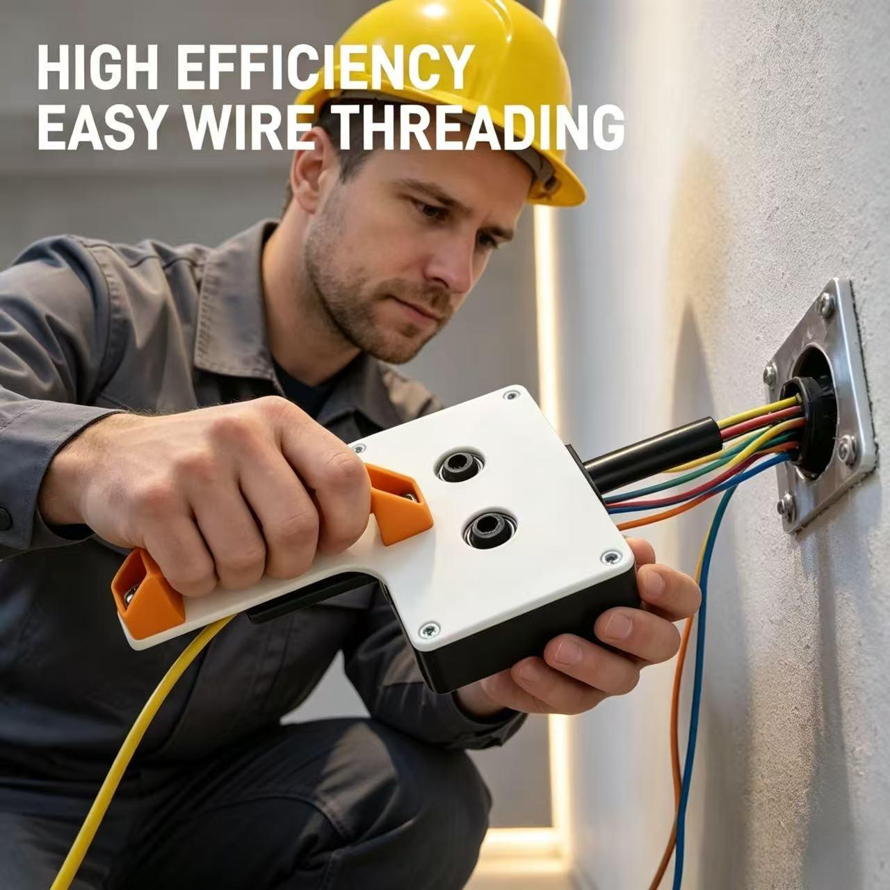 Mroace 0.3-Inch Efficient Conduit Wire Puller Fish Tape