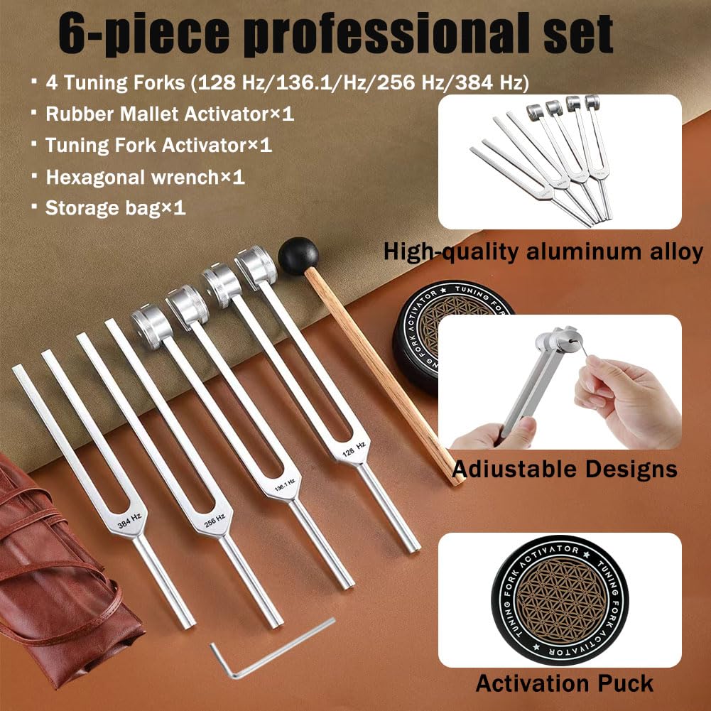Mroace Healing Tuning Fork Set