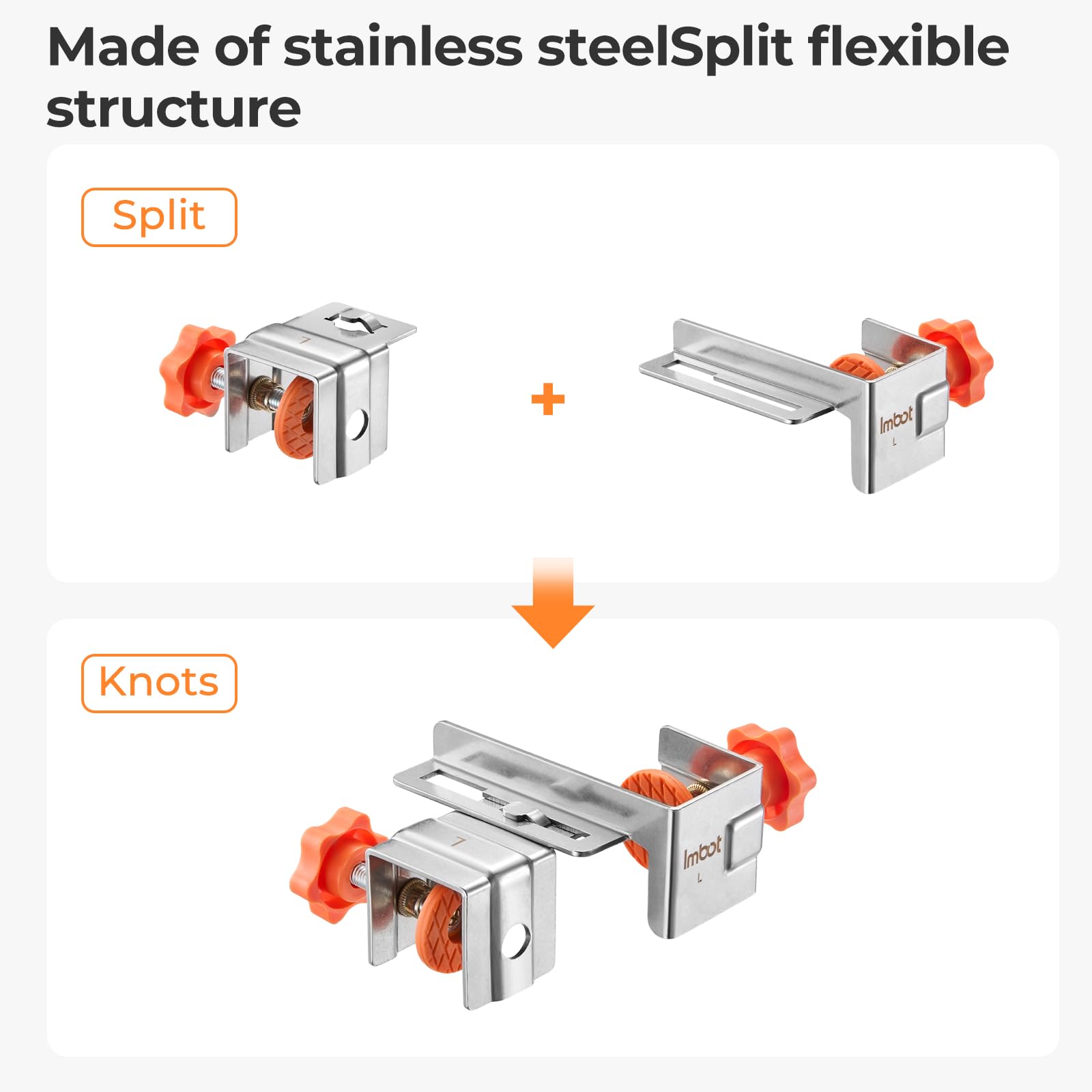 Mroace Adjustable Drawer Front Installation Clamps