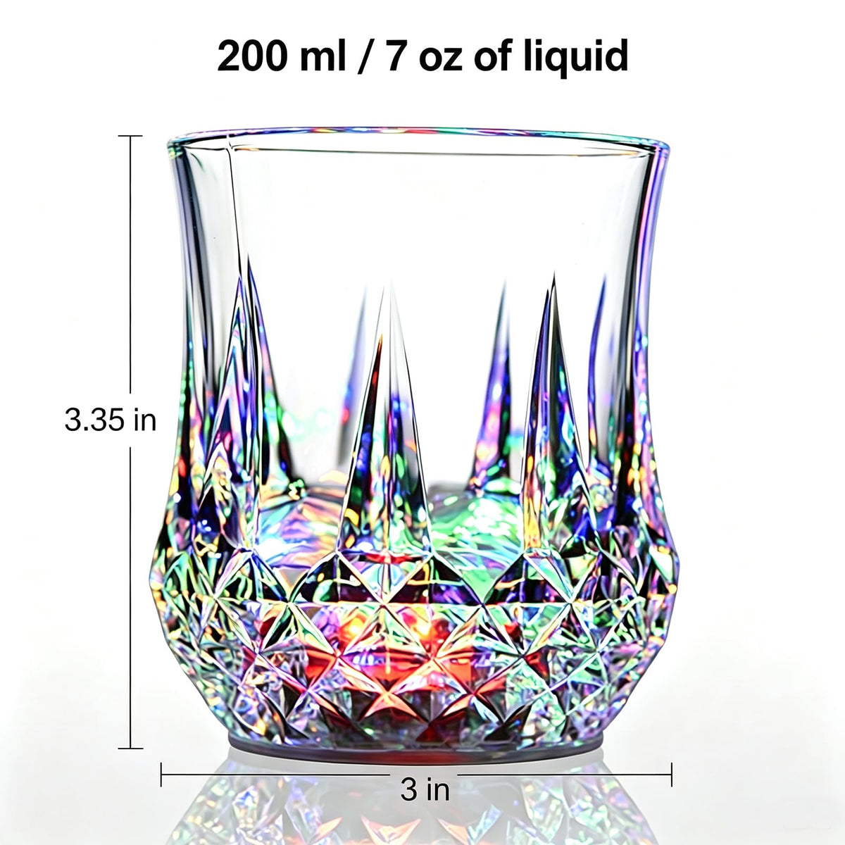 Mroace Liquid Activated LED Light Up Cups