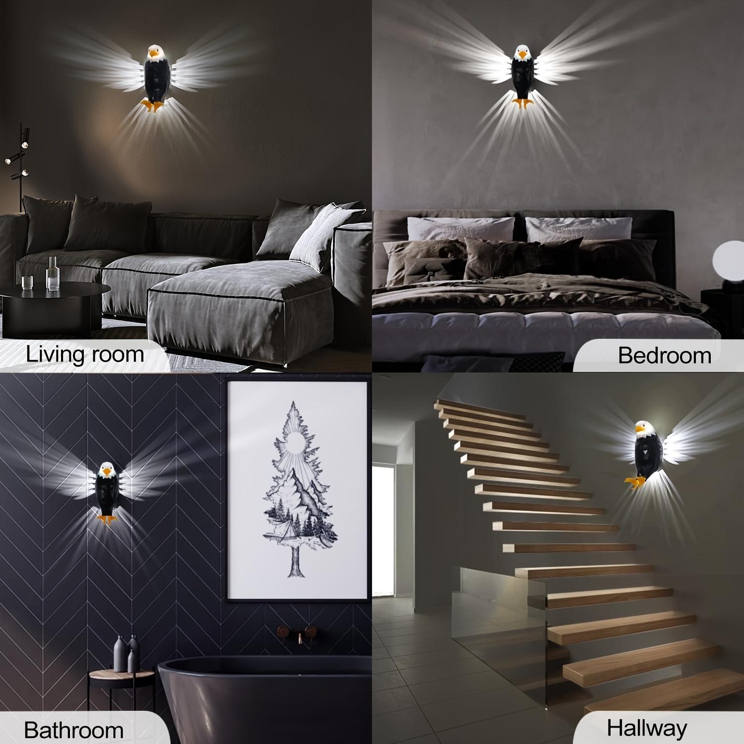 Mroace Bald Eagle Wall Lamp Night Light