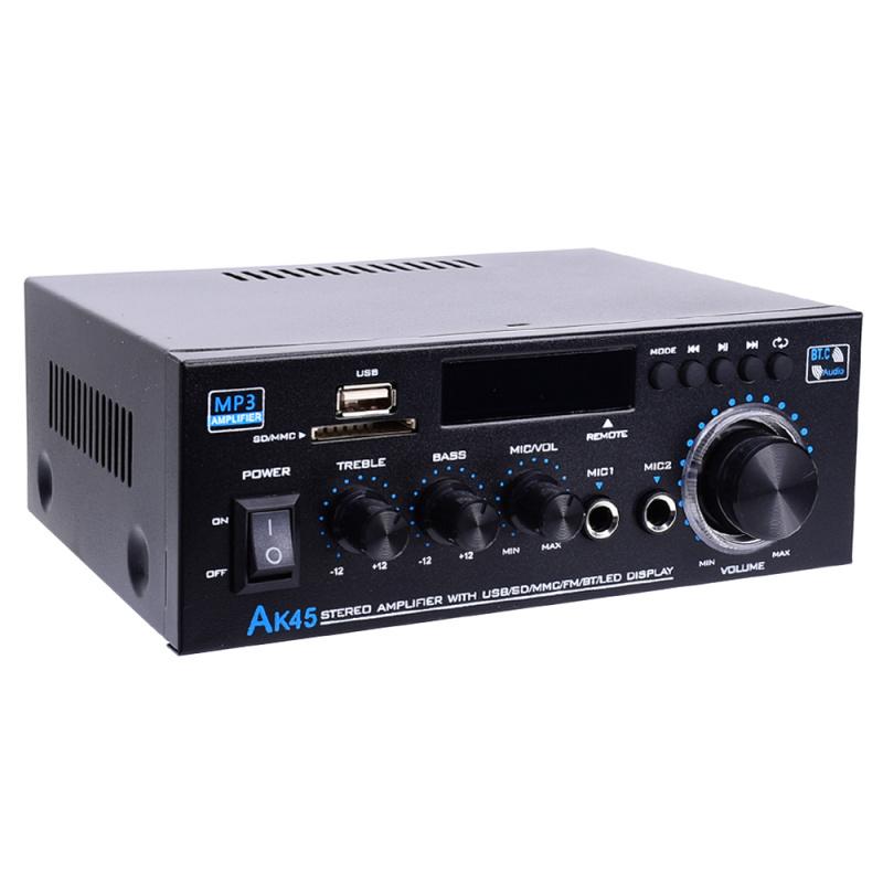 Mroace 400W Bluetooth 5.0 HiFi 2.0-Channel Stereo Amplifier