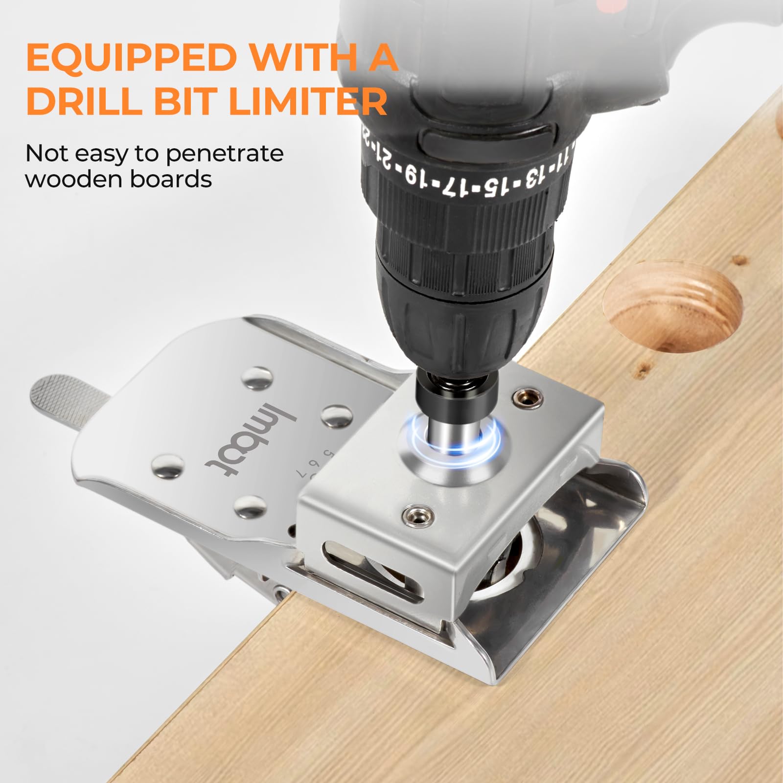 Mroace Adjustable Concealed Hinge Clamp Jig