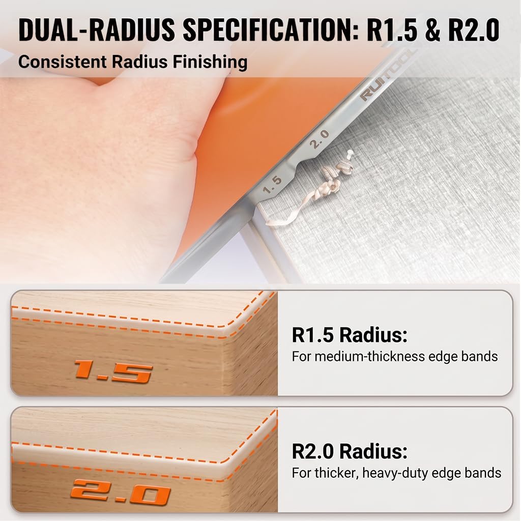 Mroace Stainless Steel Edge Banding Trimmer