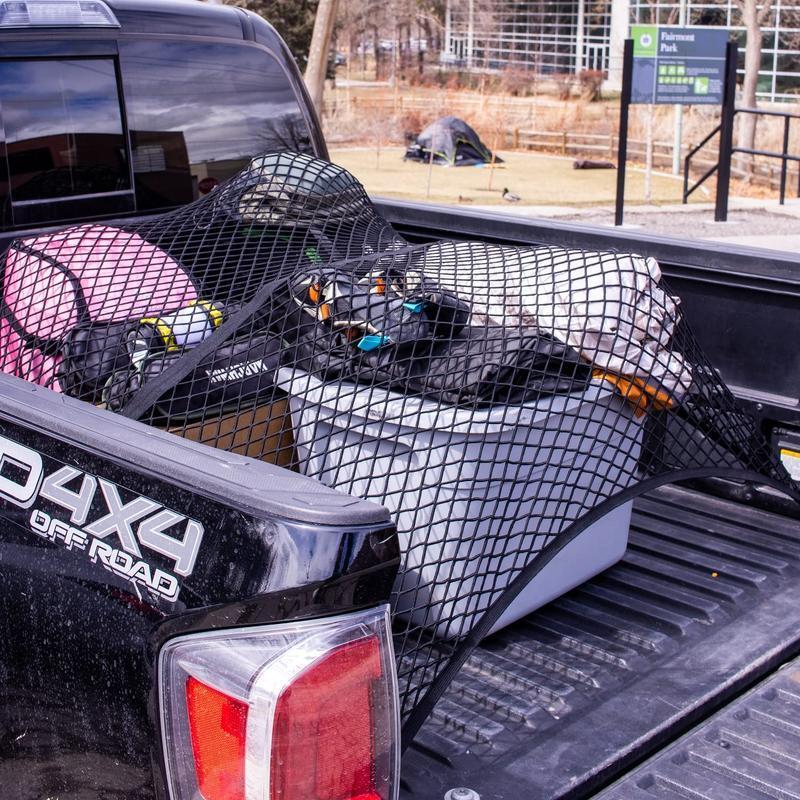Mroace Highly-Elastic Multi-Vehicle Truck Bed Cargo Net