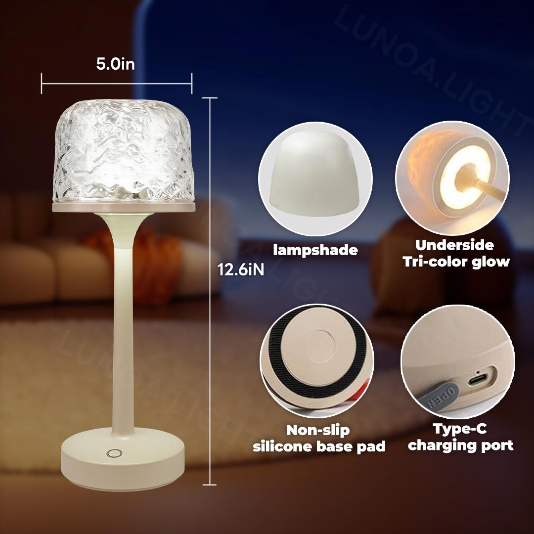 Mroace Remote Control Water Ripple Ambient Lamp