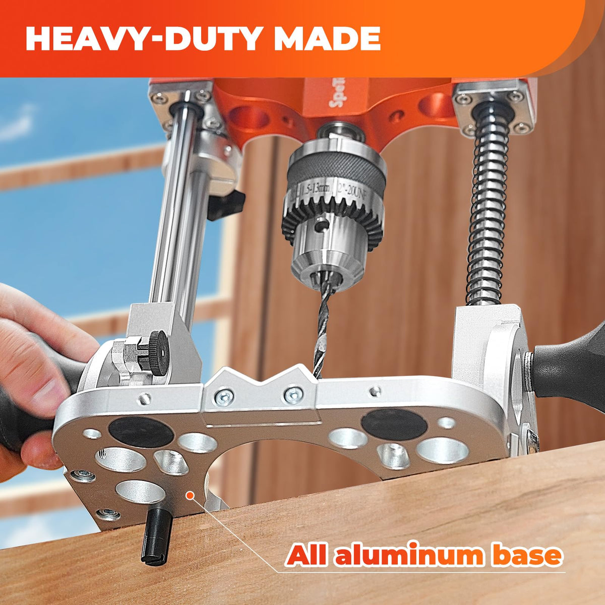 Mroace Adjustable Multi Angle Portable Drill Guide