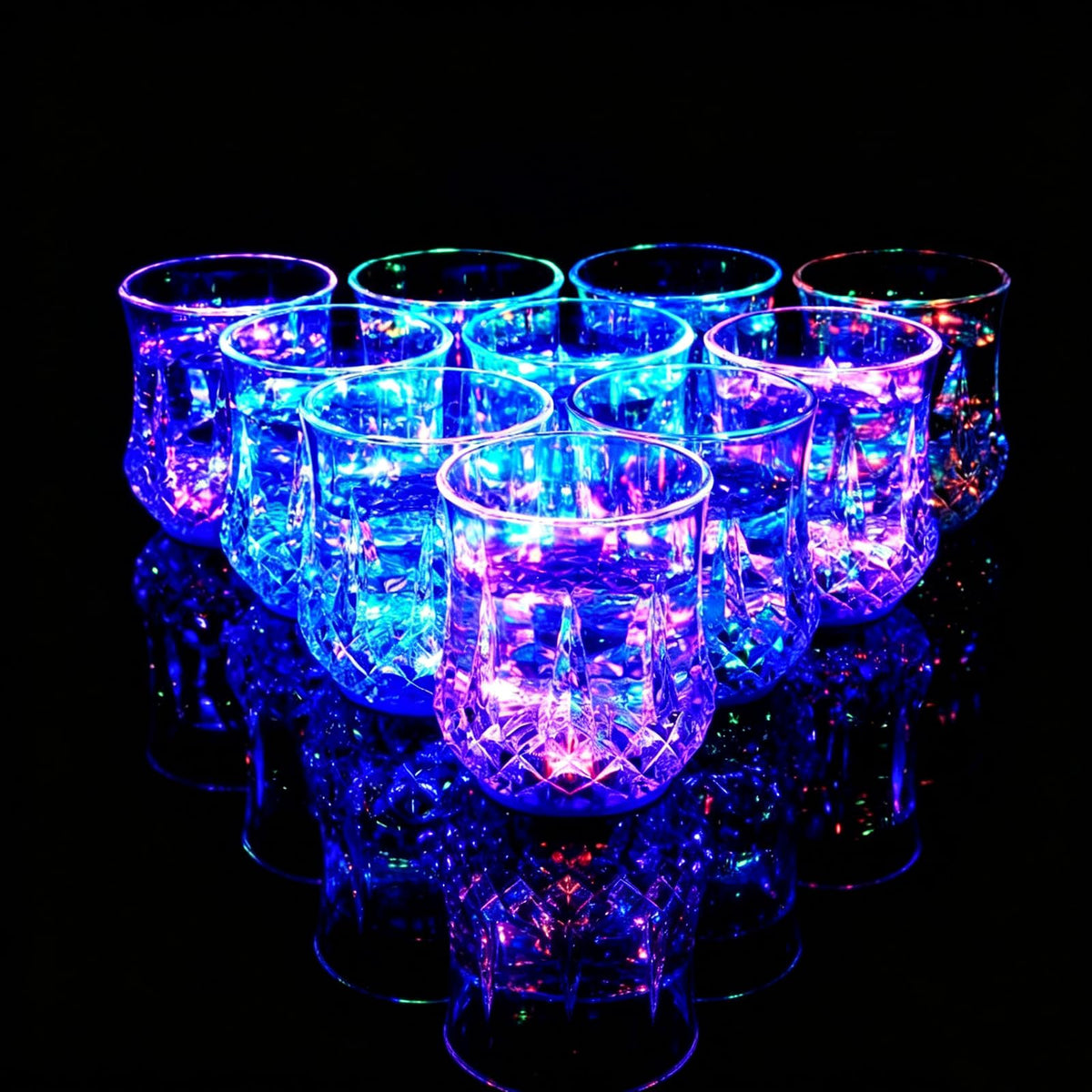 Mroace Liquid Activated LED Light Up Cups
