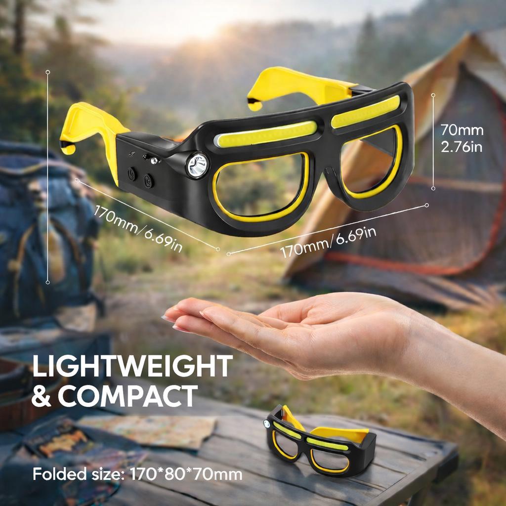 Mroace Gesture Control LED Glasses