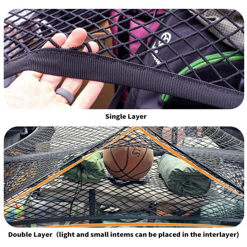 Mroace Highly-Elastic Multi-Vehicle Truck Bed Cargo Net