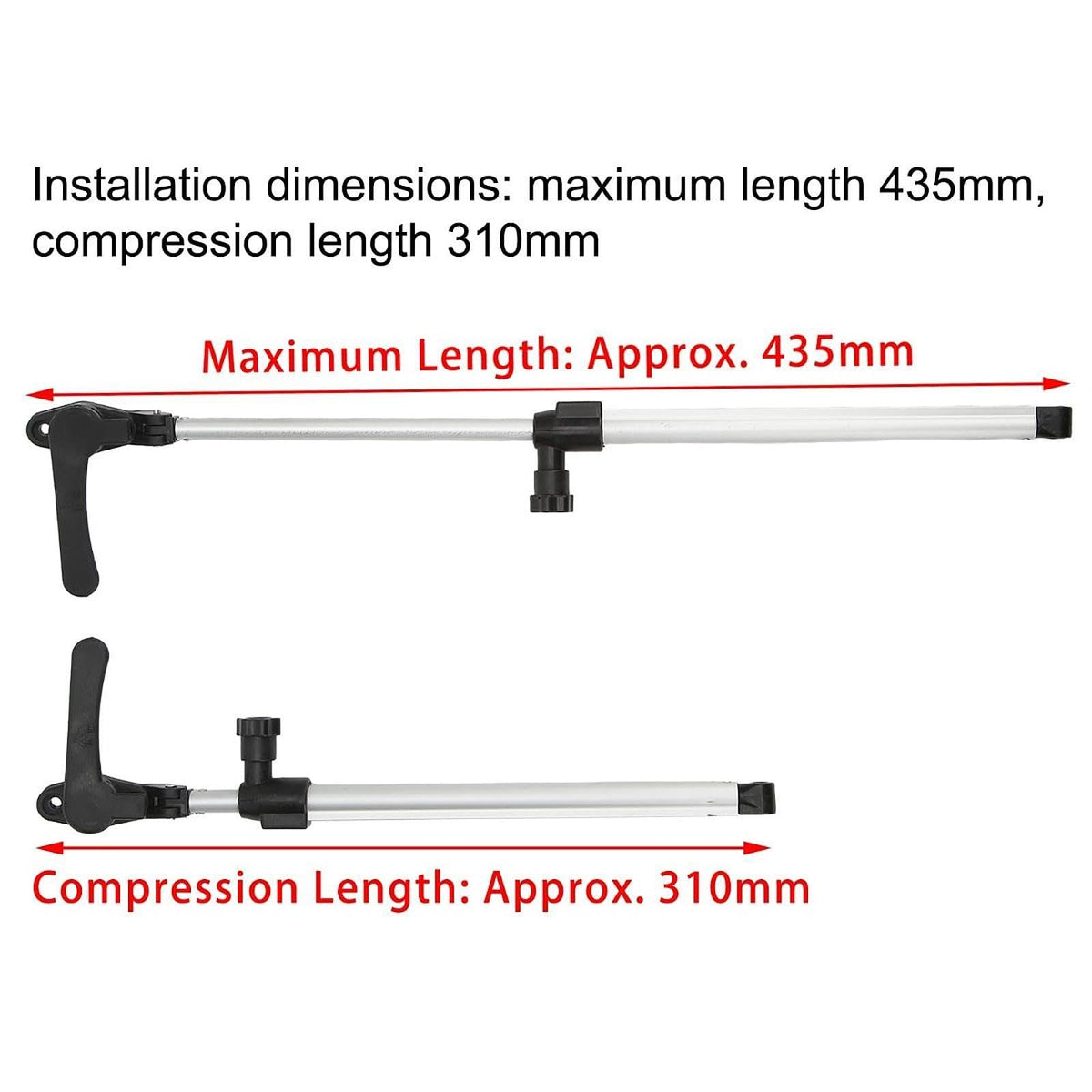 Mroace Adjustable RV Window Support Rods
