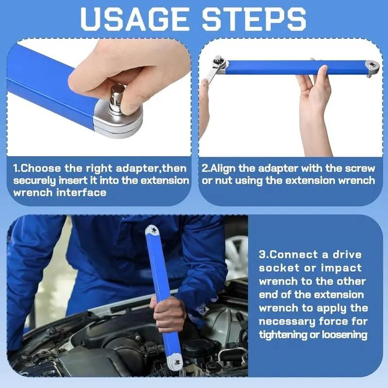 Mroace Offset Extension Wrench