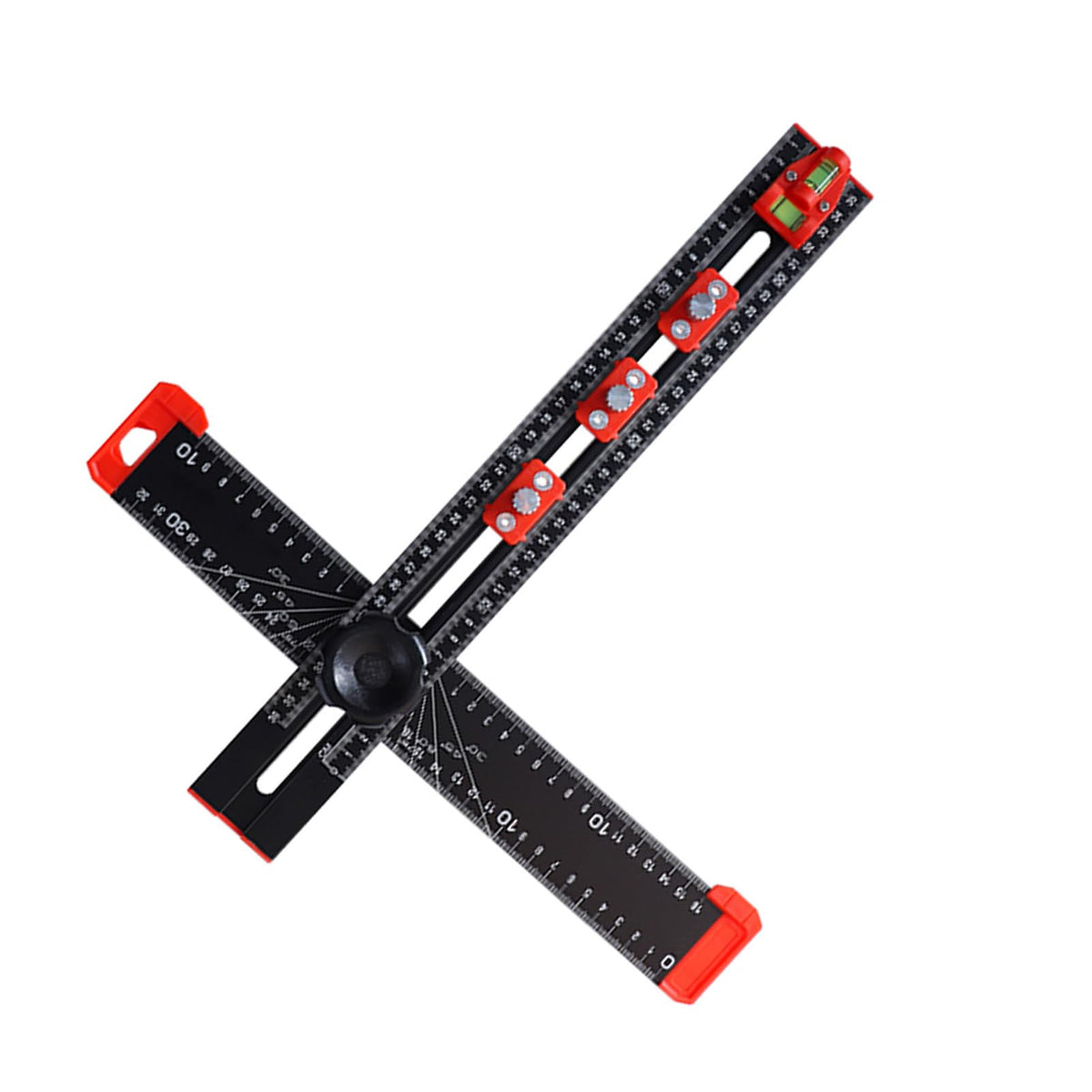 Mroace Adjustable Drilling Positioning Ruler