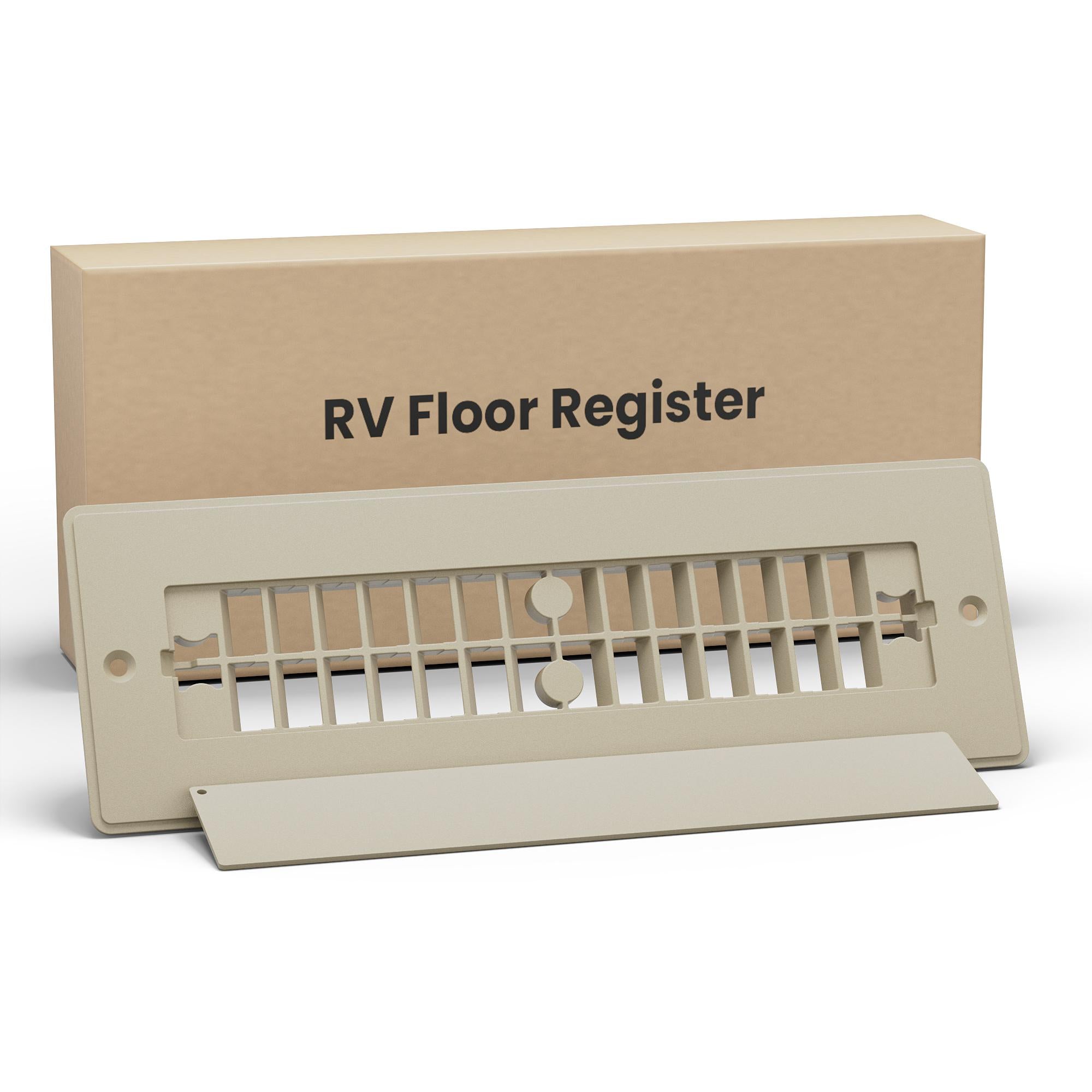 Mroace 2x10-Inch Aluminum Rustproof RV Floor Register