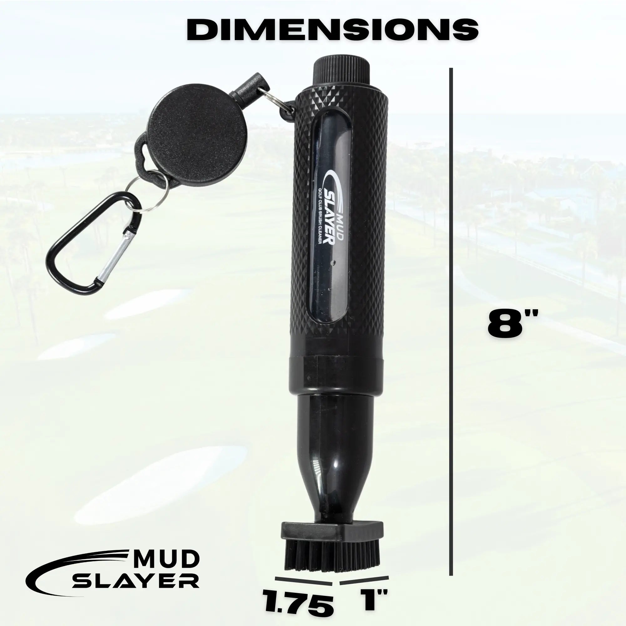 Mroace Golf Club Cleaning Brush with Water Spray Bottle