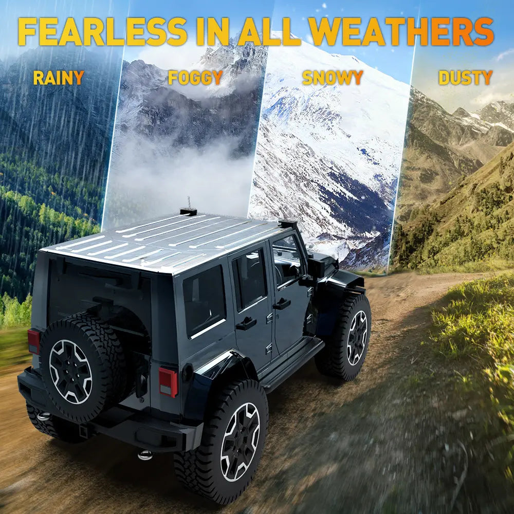 Mroace 7-Inch 240W Spot-Flood Combo LED Light Bar