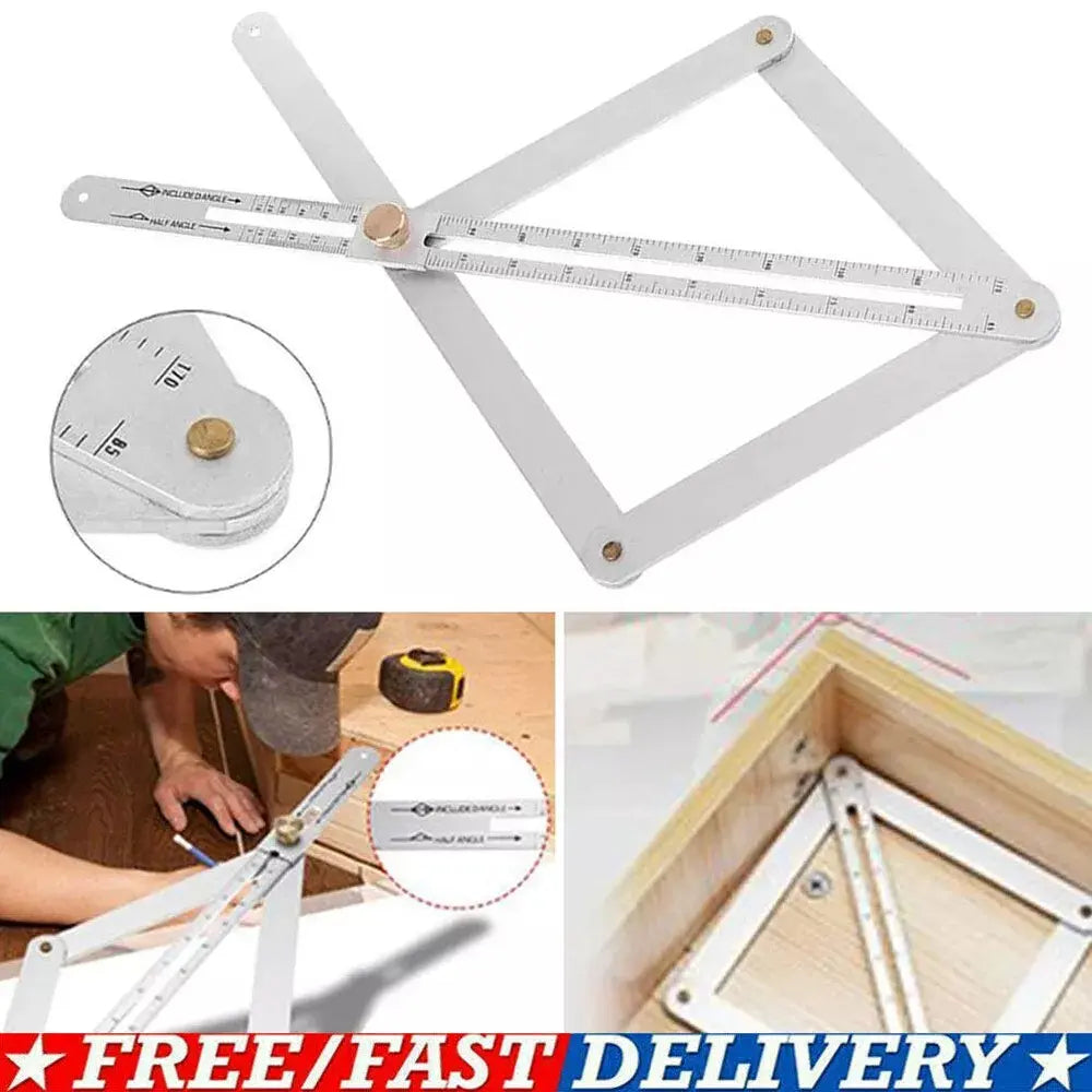 Mroace Stainless Steel Digital Corner Angle Finder Protractor