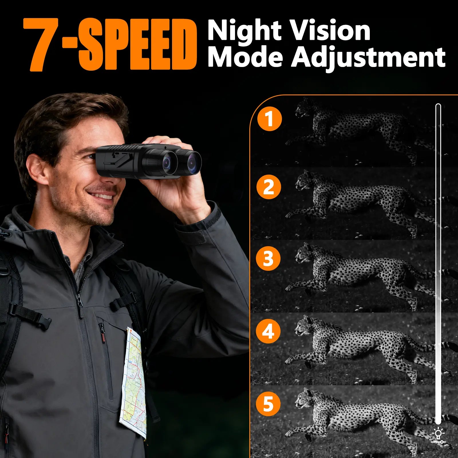 Mroace Infrared Digital Night Vision Binoculars