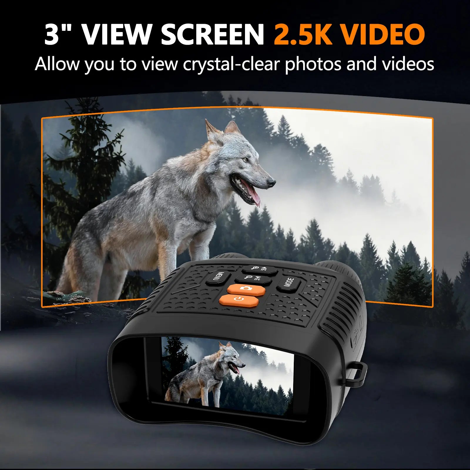 Mroace Infrared Digital Night Vision Binoculars