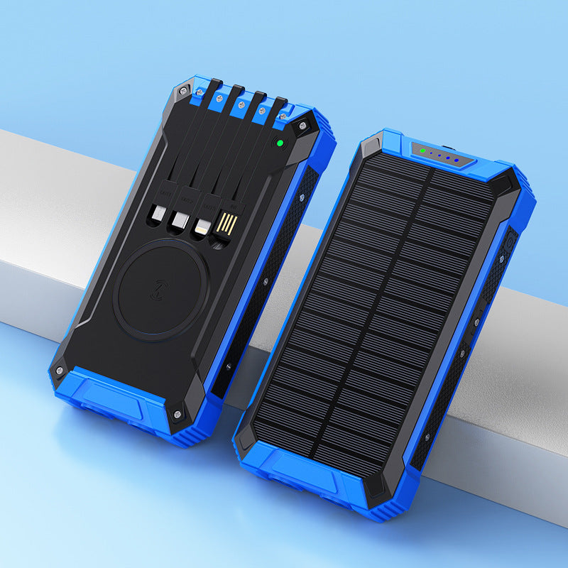 Mroace Solar Wireless Portable Power Bank
