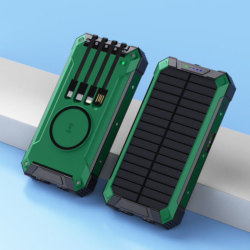 Mroace Solar Wireless Portable Power Bank