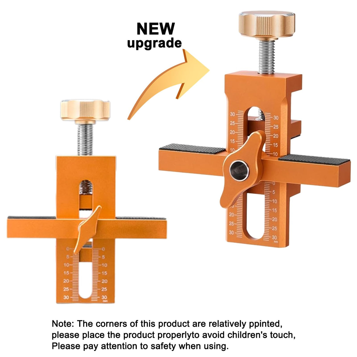 Mroace Adjustable Aluminum Alloy Cabinet Door Installation Jig