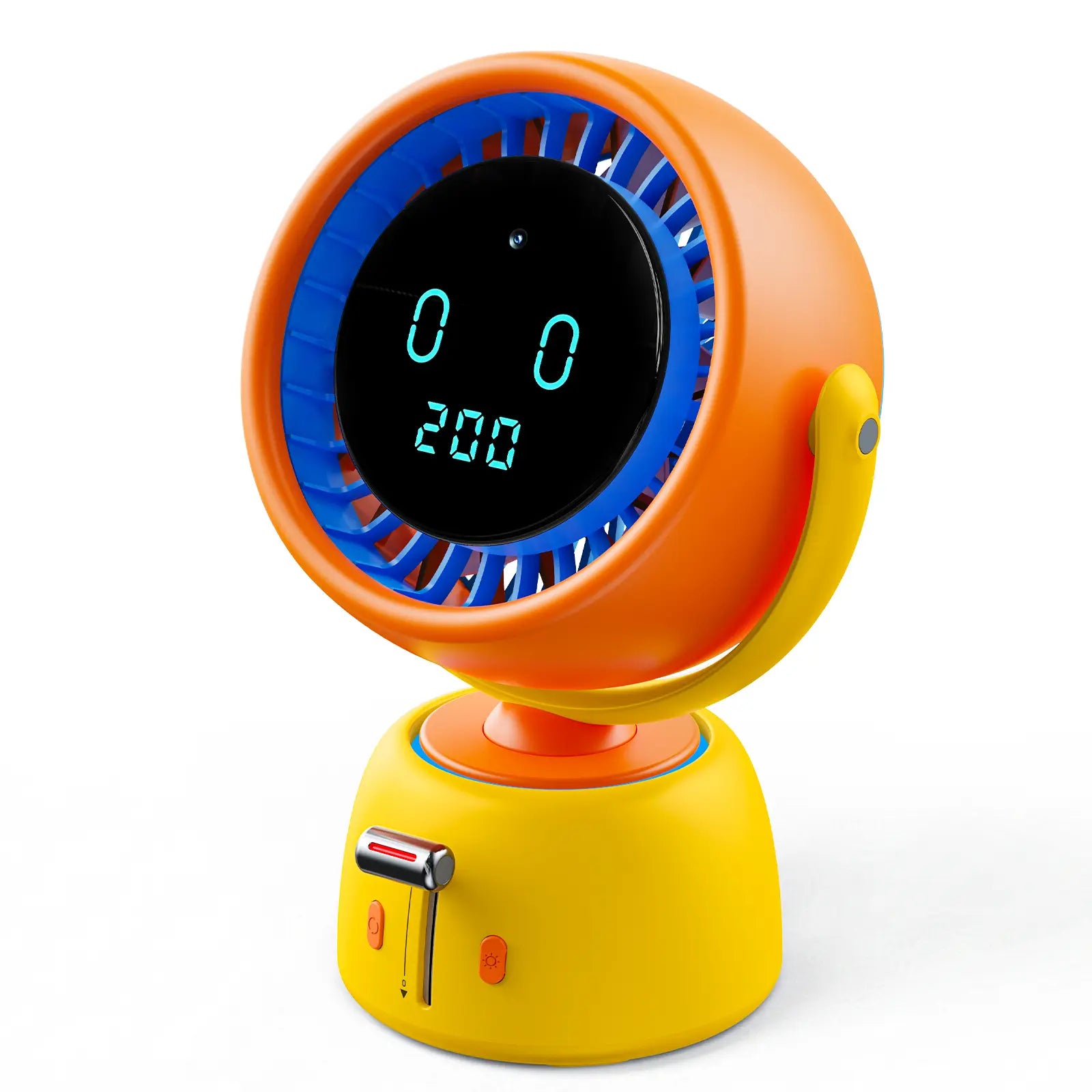 Mroace Smart Head Tracking Rechargeable Fan