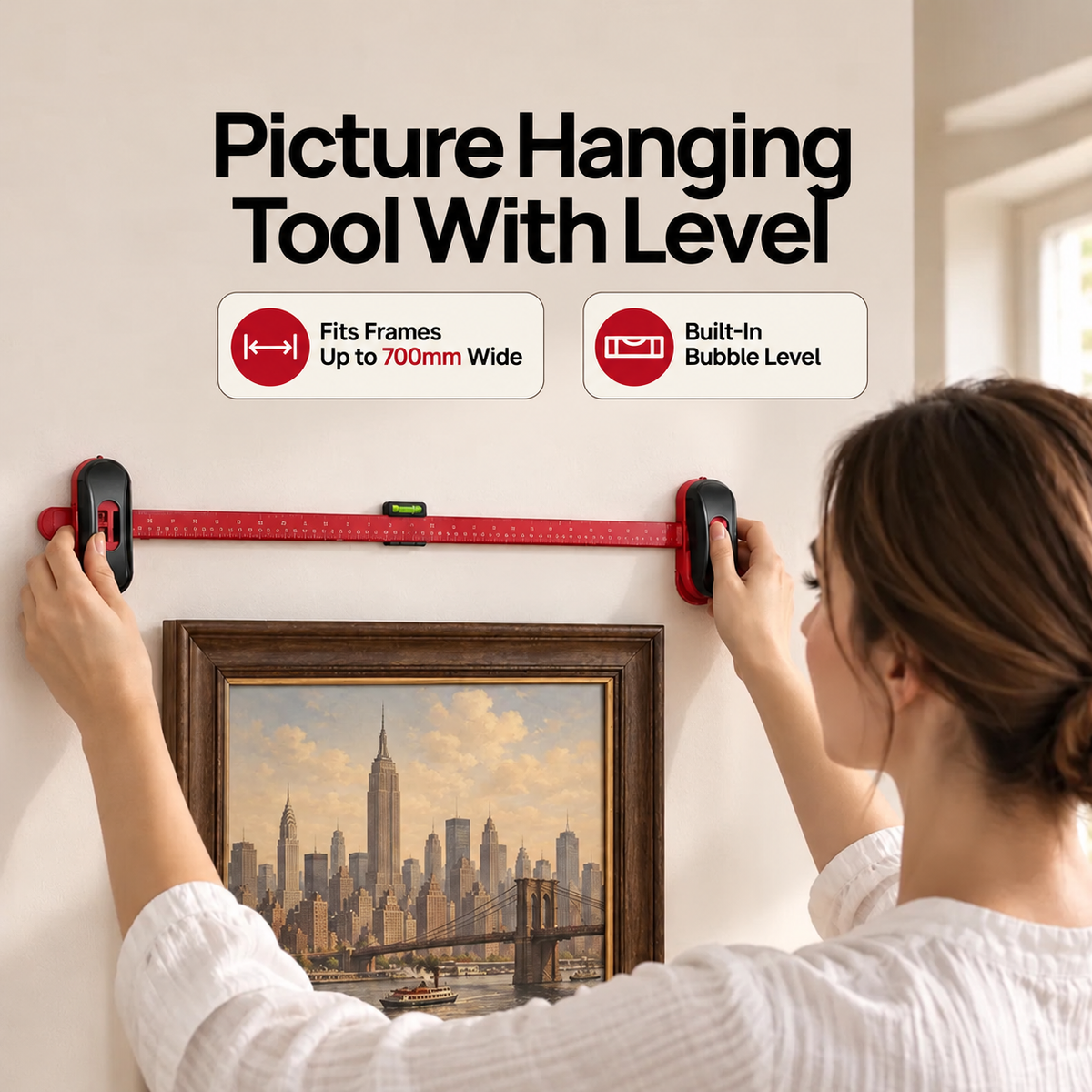 Mroace Precision Leveling Picture Hanging Tool