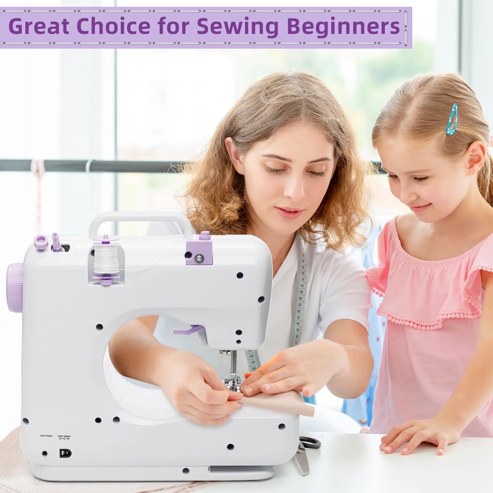 Mroace Portable Multifunctional Sewing Machine