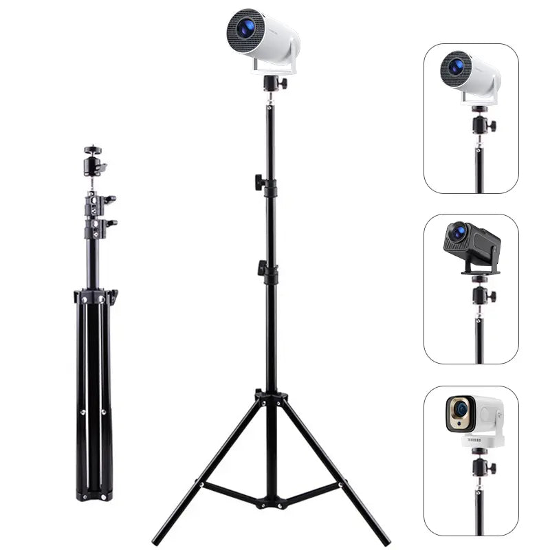 Mroace Universal 120CM Retractable Projector Tripod Stand