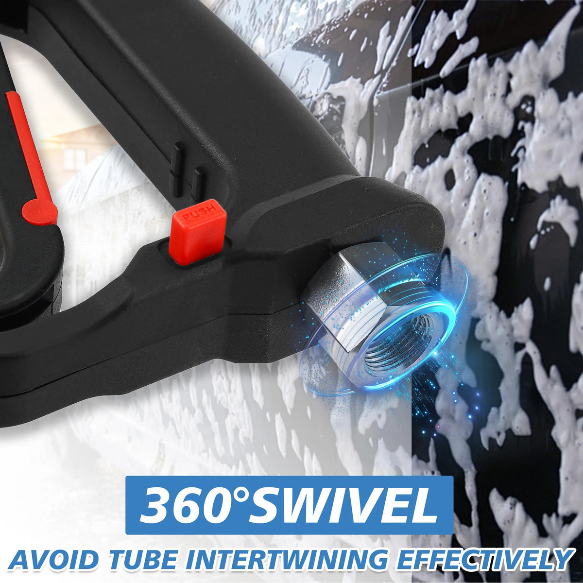 Mroace Heavy Duty Pressure Washer Spray Gun