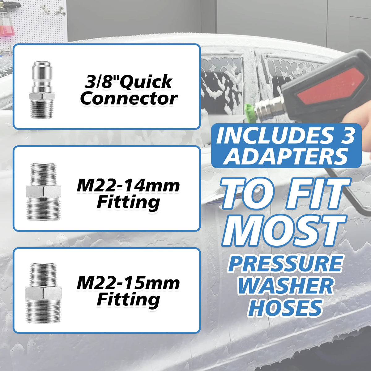 Mroace Heavy Duty Pressure Washer Spray Gun