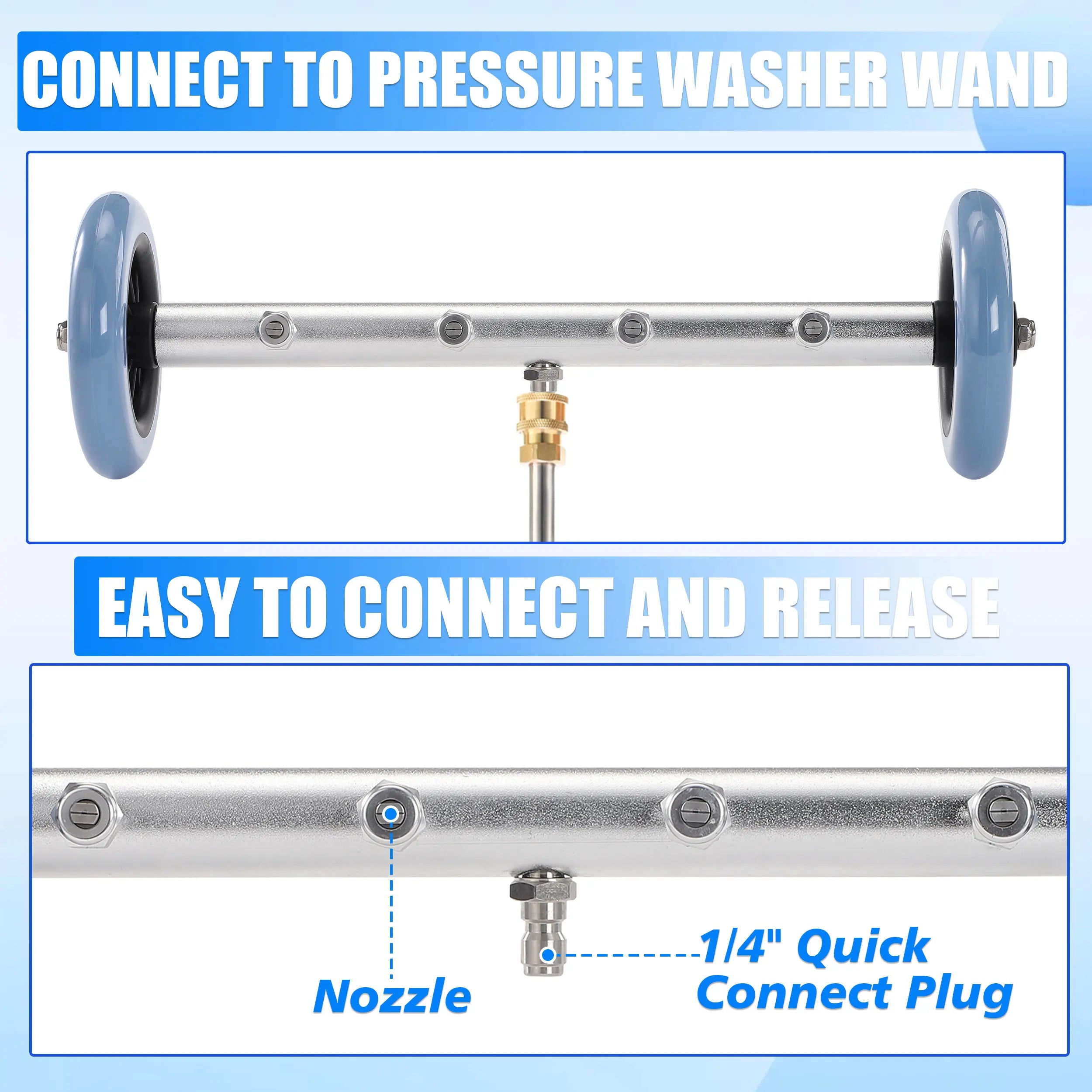 Mroace Hydraulic Undercarriage Pressure Washer