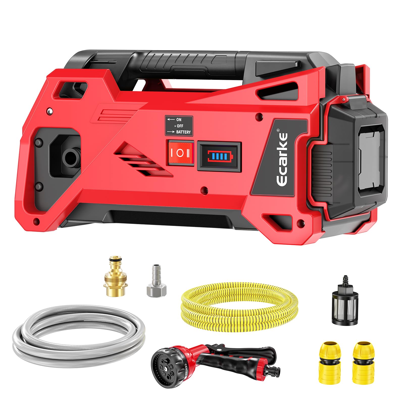 Mroace Cordless Self Priming Water Transfer Pump