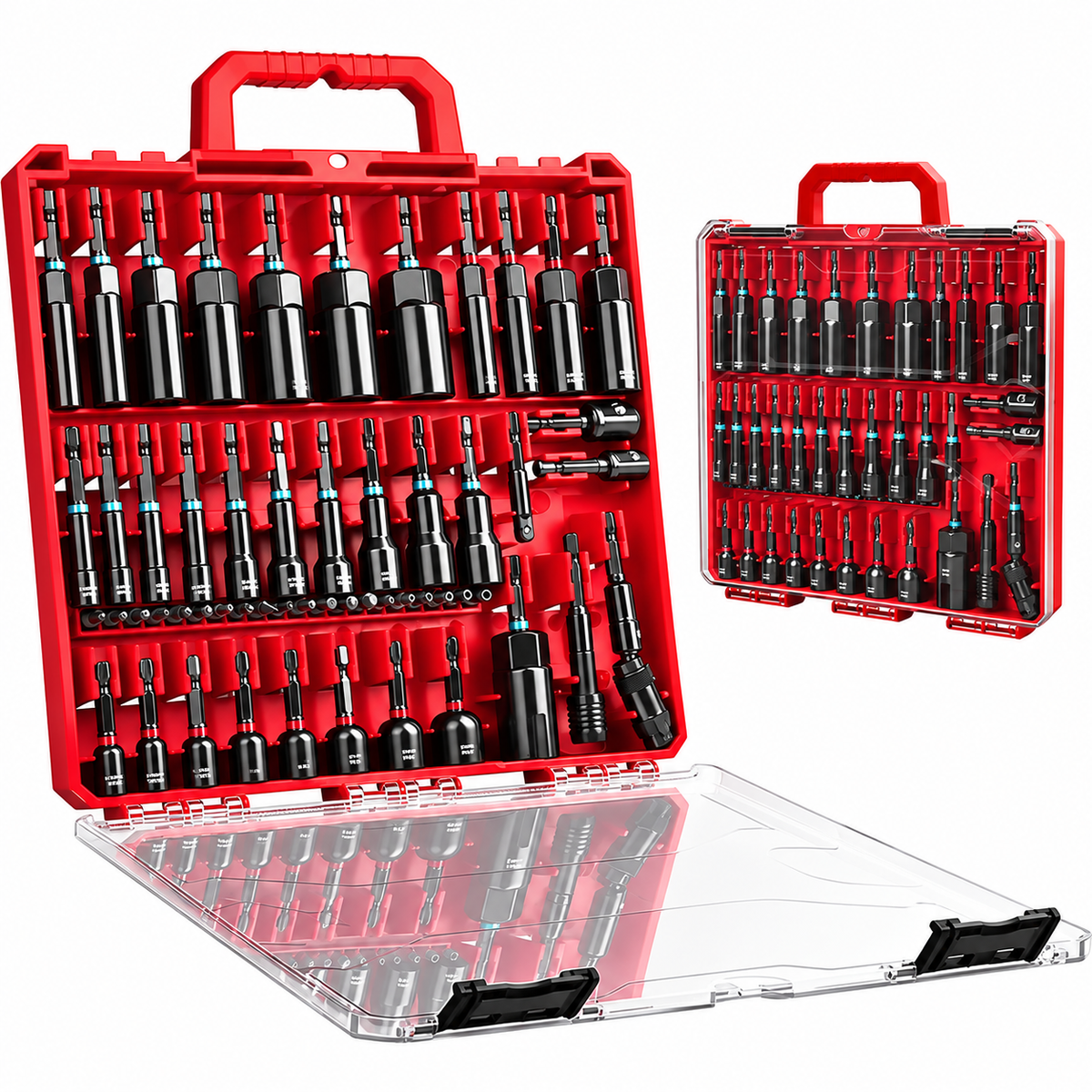 Mroace Heavy Duty Magnetic Impact Nut Driver Set