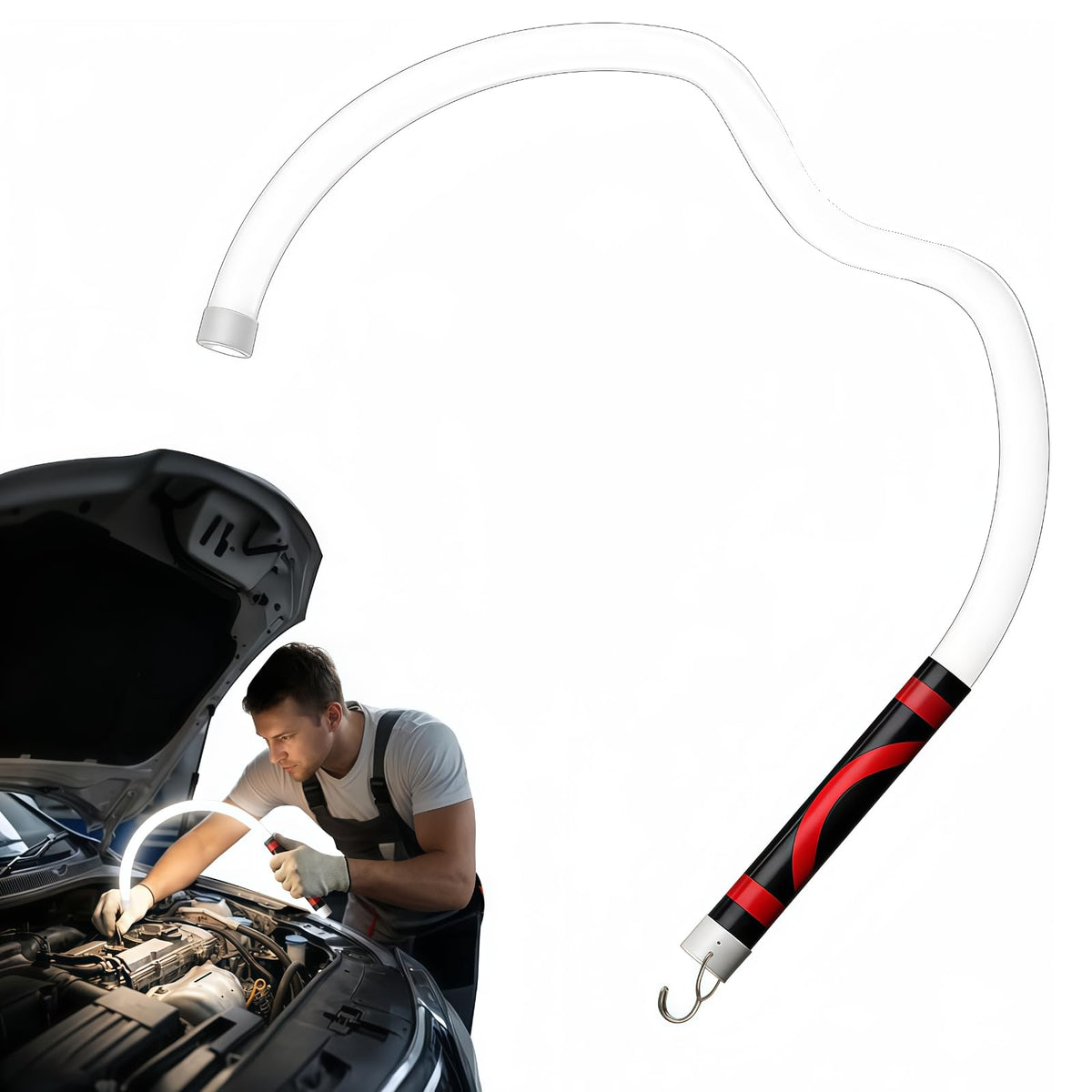 Mroace Rechargeable Flexible LED Work Light Stick