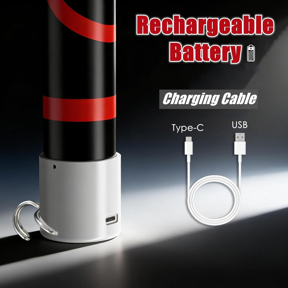 Mroace Rechargeable Flexible LED Work Light Stick