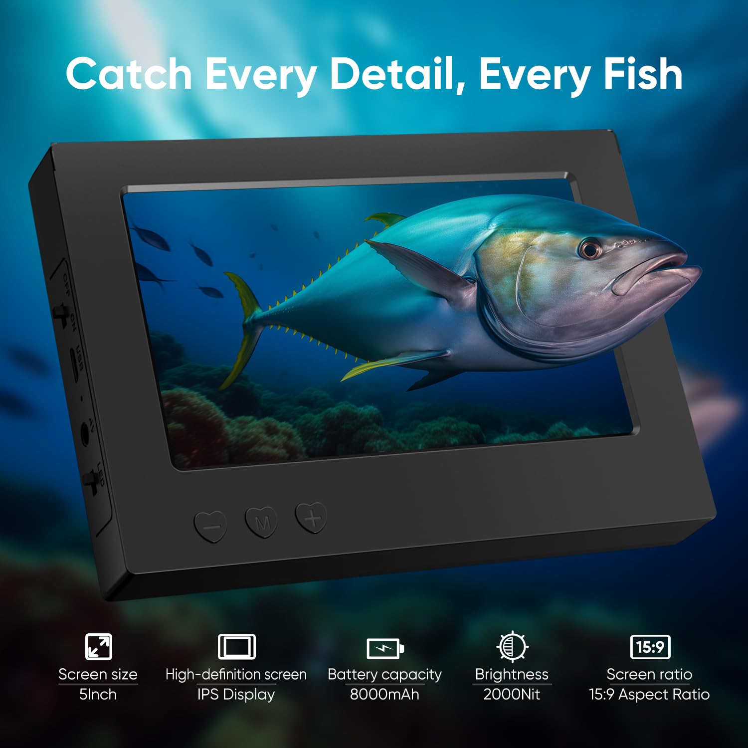 Mroace Underwater Fishing Camera