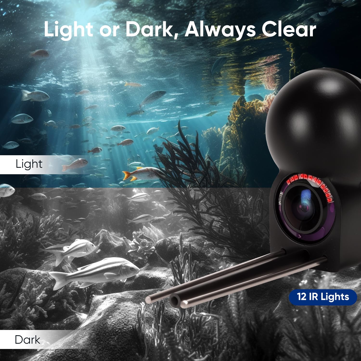 Mroace Underwater Fishing Camera