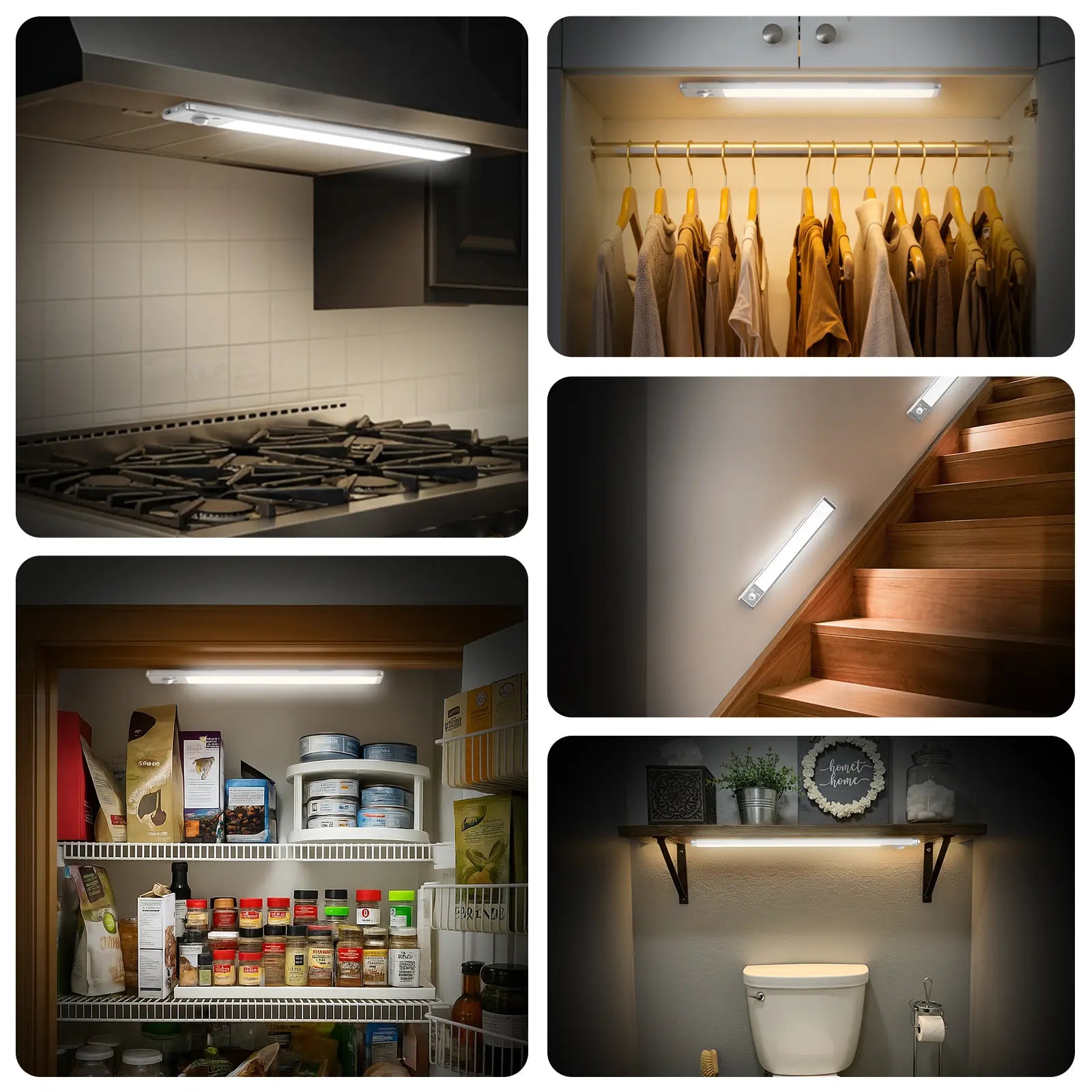 Mroace Magnetic Dimmable Motion-Sensor Under-Cabinet Light