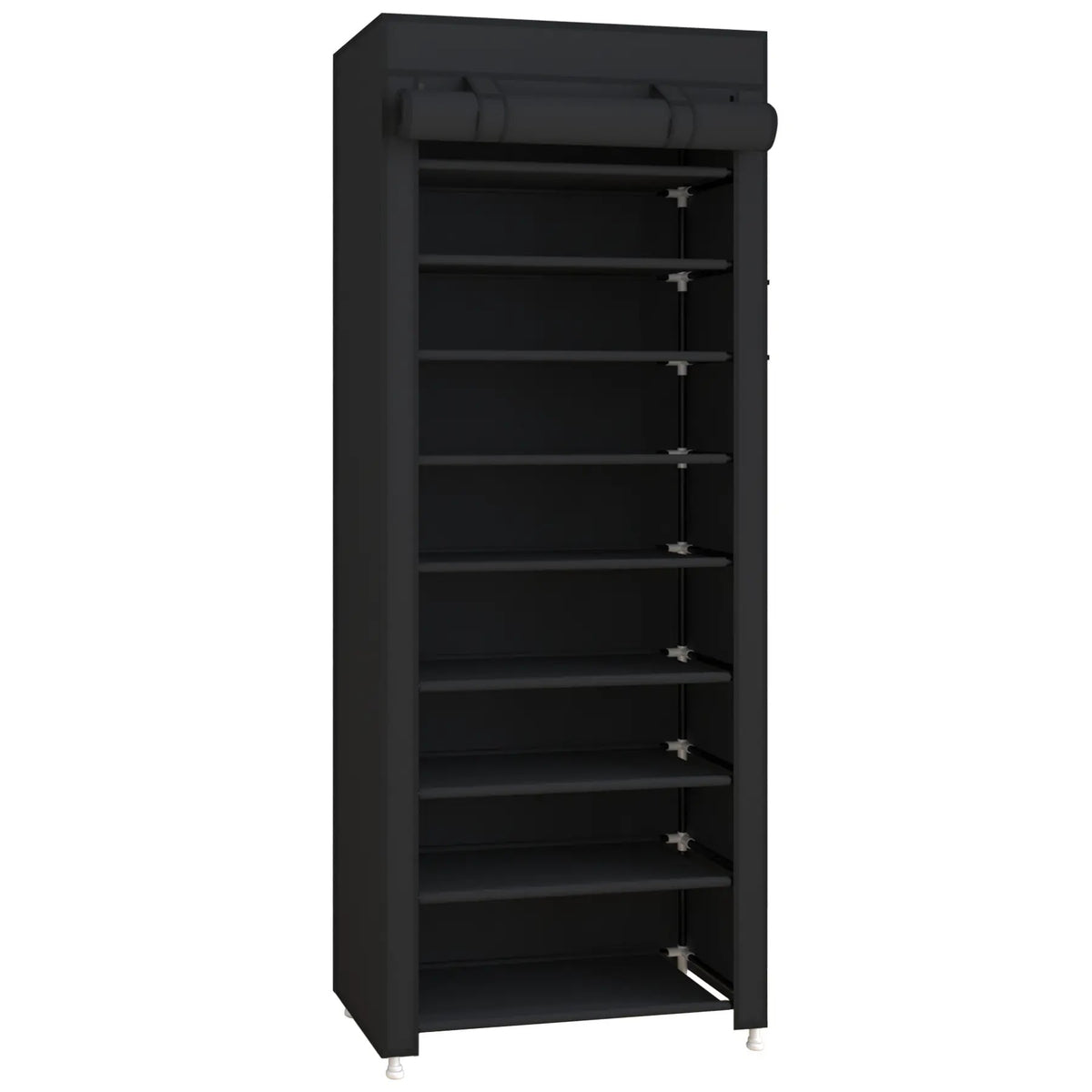 Mroace Adjustable Dustproof Shoe Storage Rack