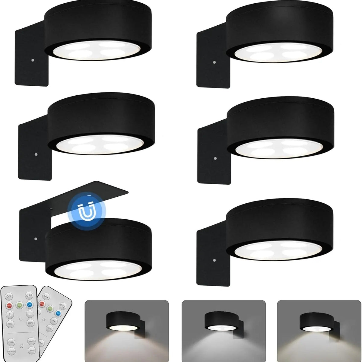 Mroace Dimmable Magnetic RGB LED Picture Lights