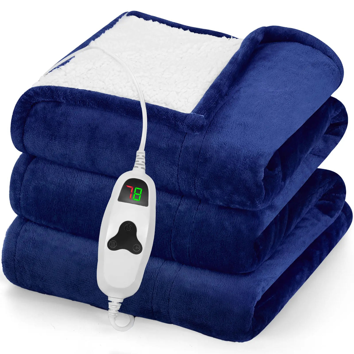 Mroace Electric Heated Throw Blanket