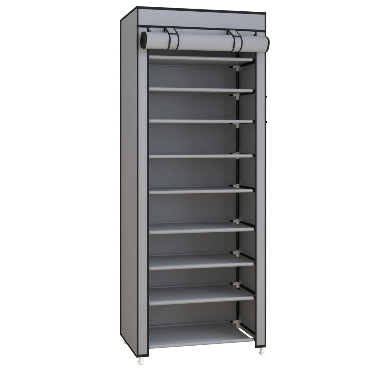 Mroace Adjustable Dustproof Shoe Storage Rack